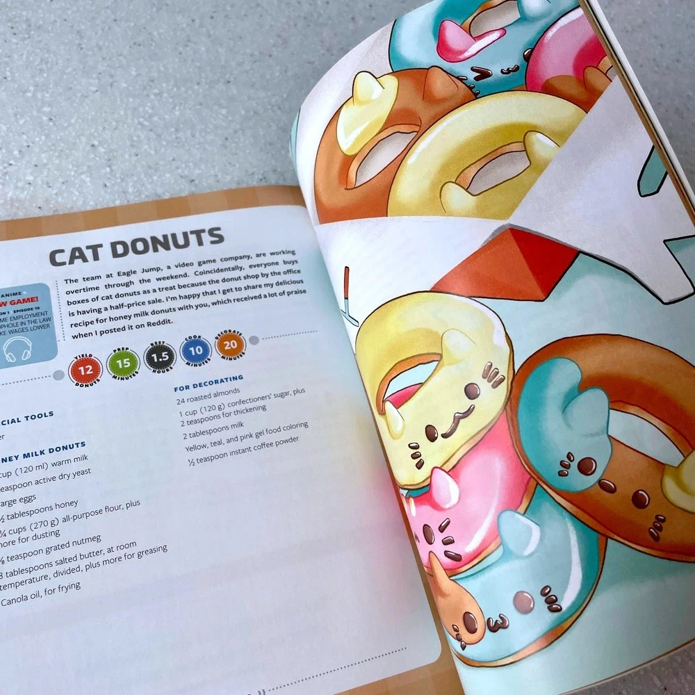 Kawaii Cooking Anime Cookbook Nadine Estero @issagrill 50 Recipes Paperback